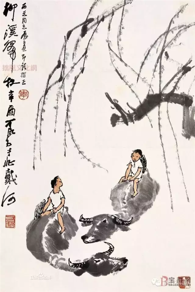李可染一生創(chuàng)作作品1000件，市場拍了8000件，90%是假的