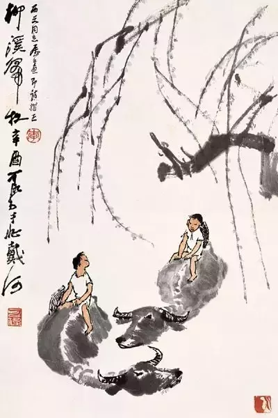 中國畫12位頂尖大師之作，堪稱一絕！
